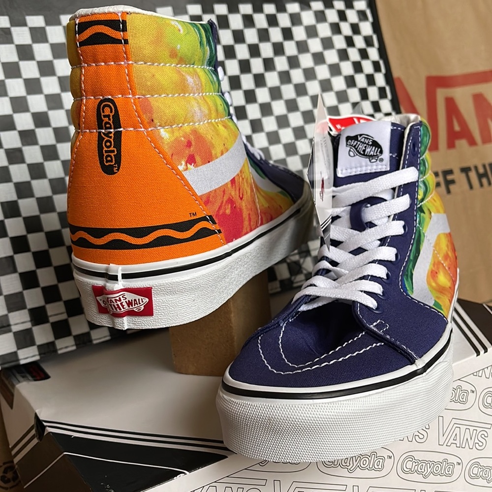 Vans Sk8-Hi Crayola Mushup Melt WMNS sneakers - Picture 10 of 16
